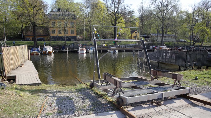 Walks along Stockholm City's harbors: From Slussen to Liljeholmen, 2019