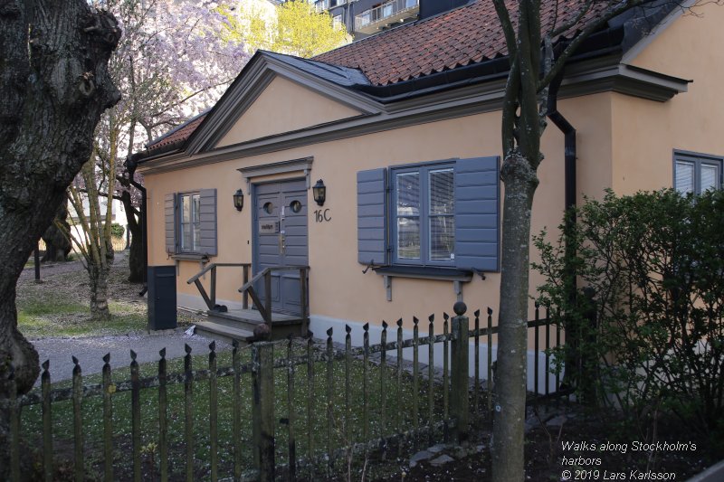 Walks along Stockholm City's harbors: From Slussen to Liljeholmen, 2019