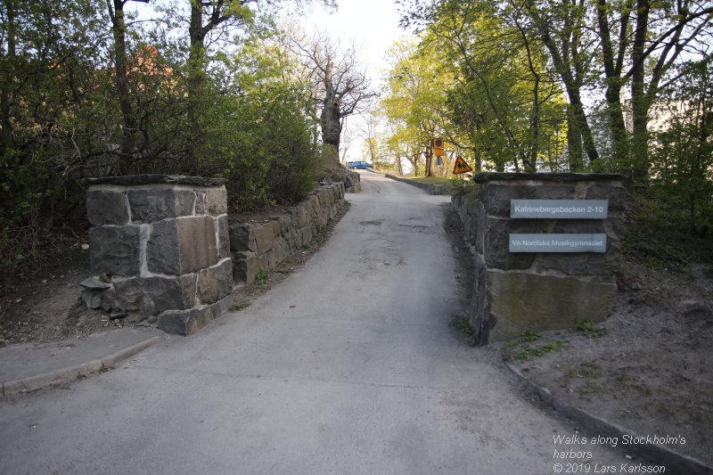 Walks along Stockholm City's harbors: From Slussen to Liljeholmen, 2019