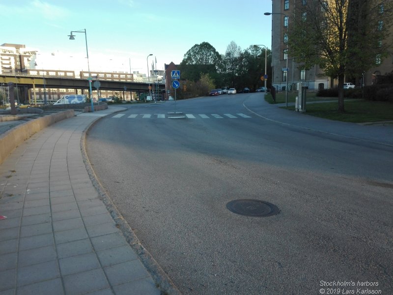 Walks along Stockholm City's harbors: From Slussen to Liljeholmen, 2019