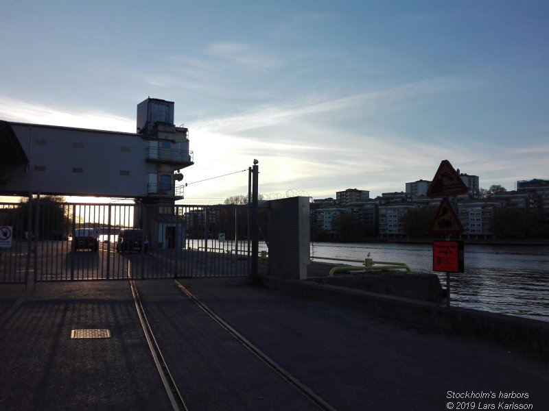 Walks along Stockholm City's harbors: From Slussen to Liljeholmen, 2019