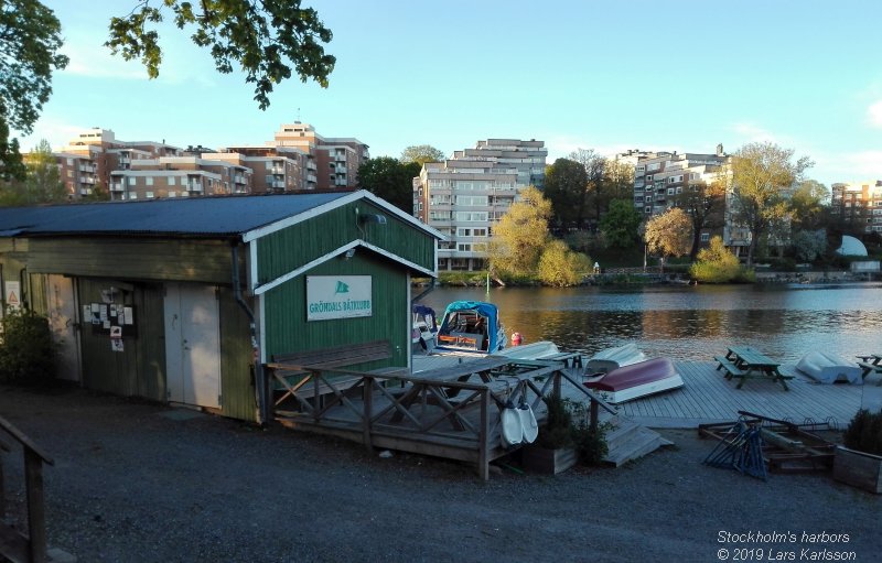 Walks along Stockholm City's harbors: From Slussen to Liljeholmen, 2019