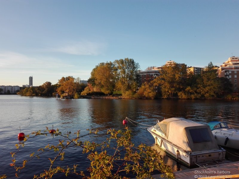 Walks along Stockholm City's harbors: From Slussen to Liljeholmen, 2019