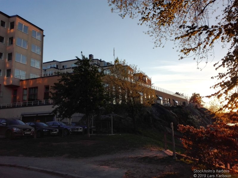 Walks along Stockholm City's harbors: From Slussen to Liljeholmen, 2019