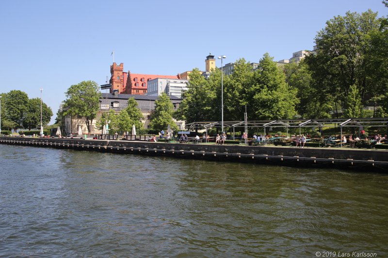 Walks along Stockholm City's harbors: From Fåfängan to Slussen, 2019