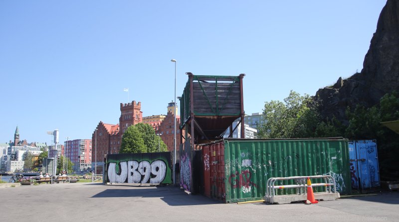 Walks along Stockholm City's harbors: From Fåfängan to Slussen, 2019