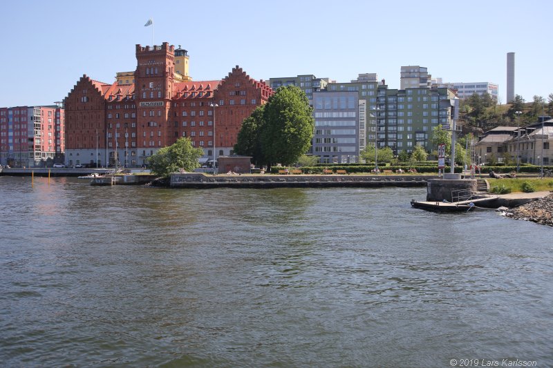 Walks along Stockholm City's harbors: From Fåfängan to Slussen, 2019