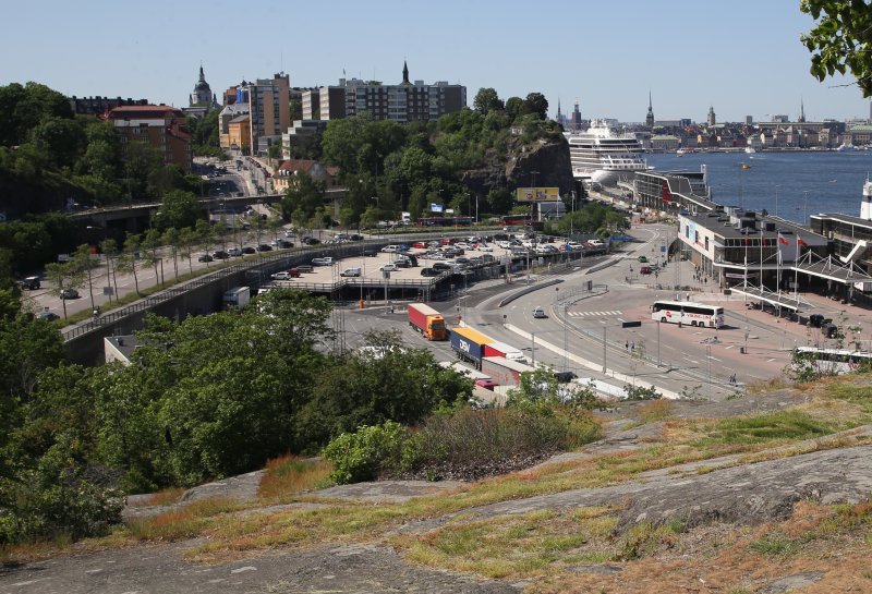 Walks along Stockholm City's harbors: From Fåfängan to Slussen, 2019