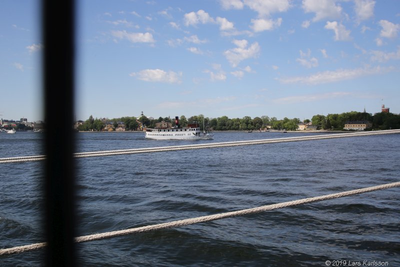 Walks along Stockholm City's harbors: From Fåfängan to Slussen, 2019