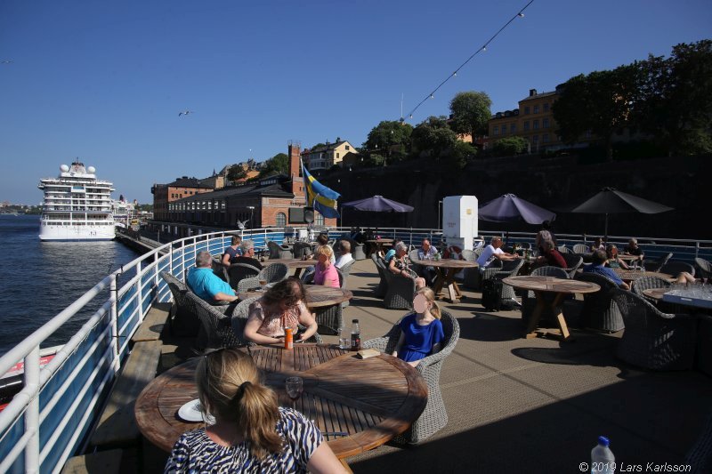 Walks along Stockholm City's harbors: From Fåfängan to Slussen, 2019