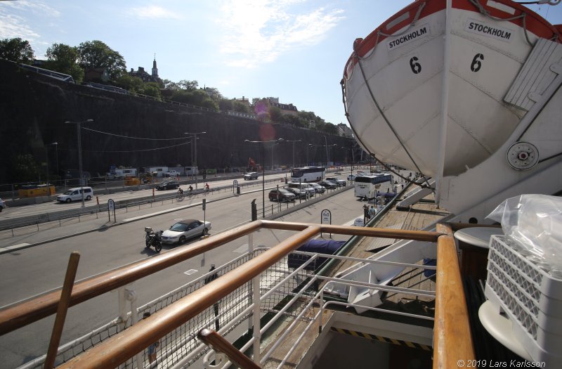 Walks along Stockholm City's harbors: From Fåfängan to Slussen, 2019