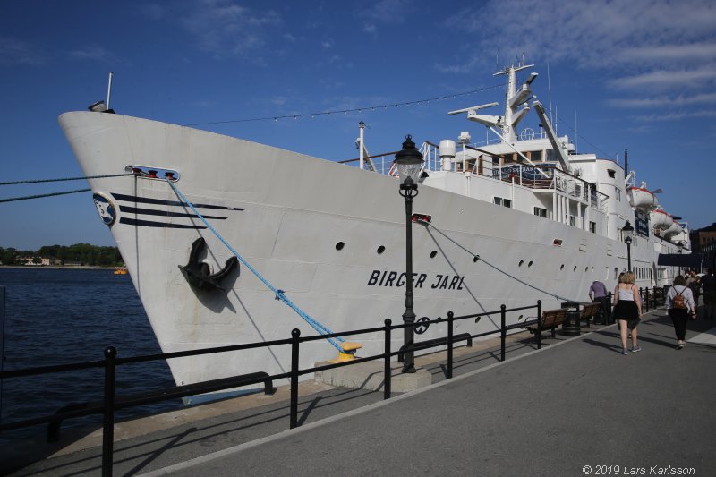 Walks along Stockholm City's harbors: From Fåfängan to Slussen, 2019