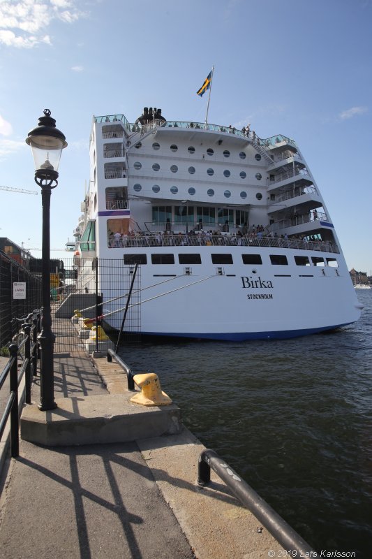 Walks along Stockholm City's harbors: From Fåfängan to Slussen, 2019