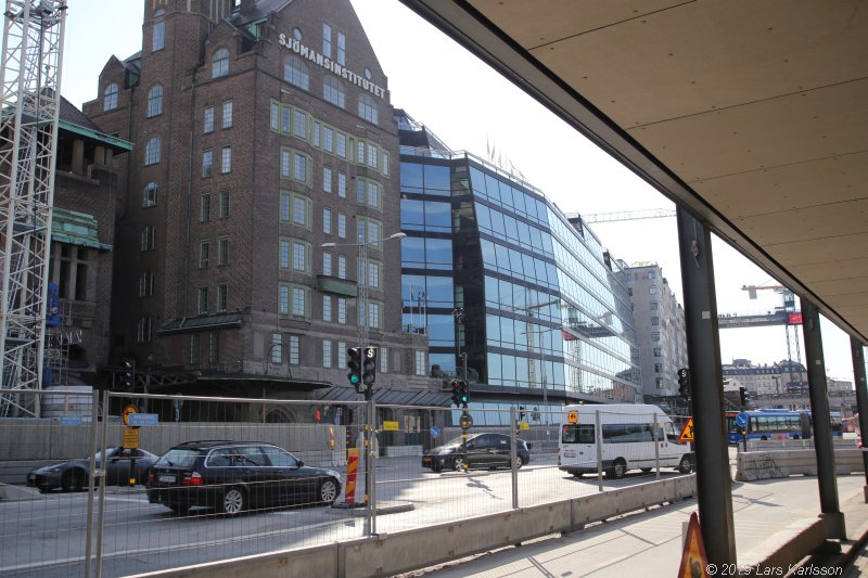 Walks along Stockholm City's harbors: From Fåfängan to Slussen, 2019