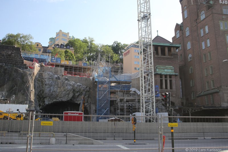 Walks along Stockholm City's harbors: From Fåfängan to Slussen, 2019