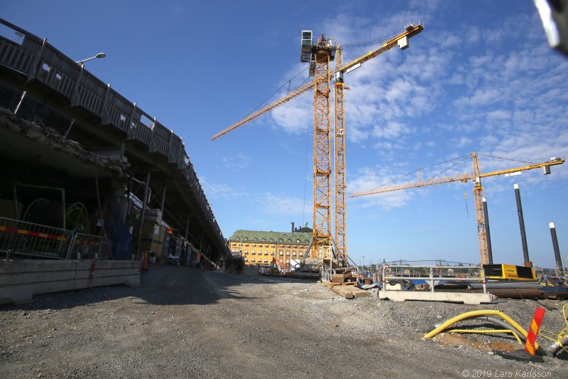 Walks along Stockholm City's harbors: From Fåfängan to Slussen, 2019