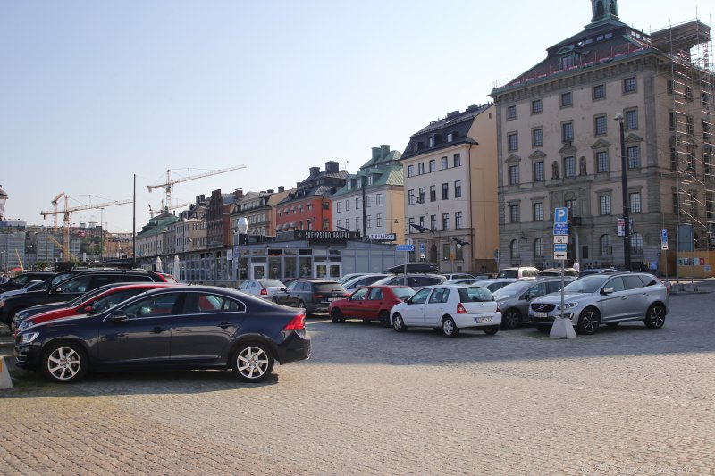 Walks along Stockholm City's harbors: Around Gamla Stan, Old Town, 2019