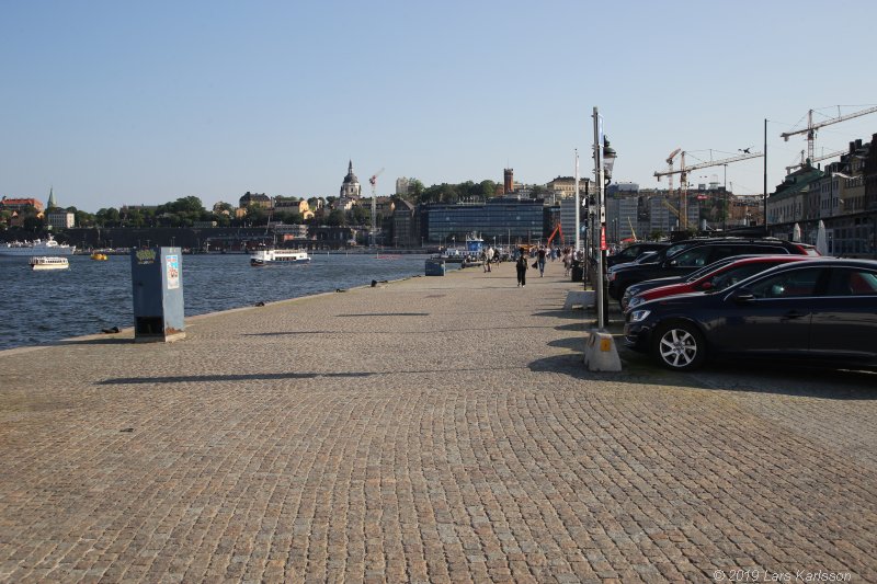 Walks along Stockholm City's harbors: Around Gamla Stan, Old Town, 2019