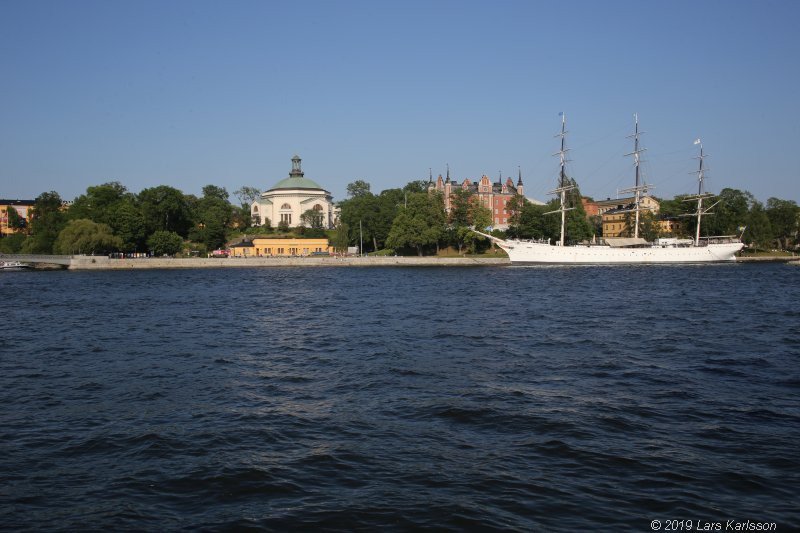 Walks along Stockholm City's harbors: From Slussen to Liljeholmen, 2019