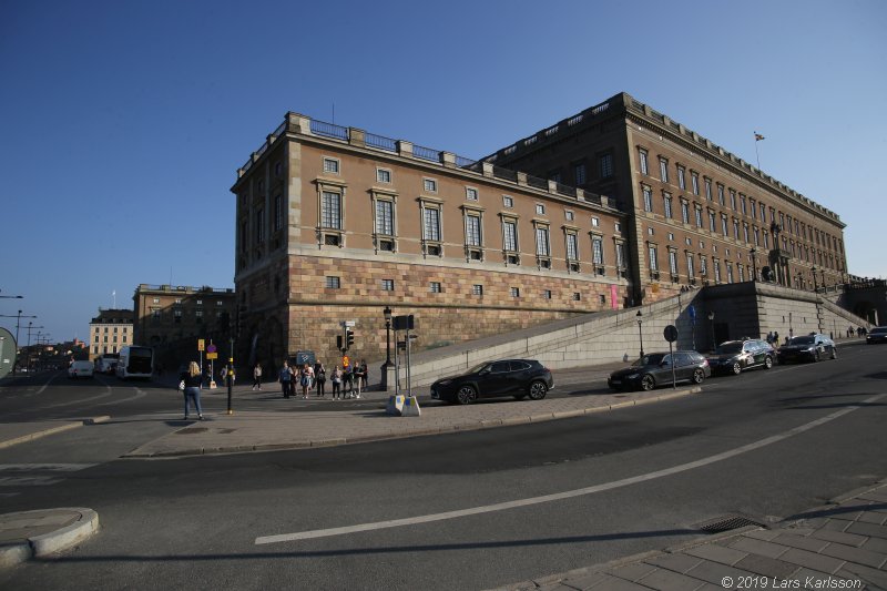 Walks along Stockholm City's harbors: Around Gamla Stan, Old Town, 2019