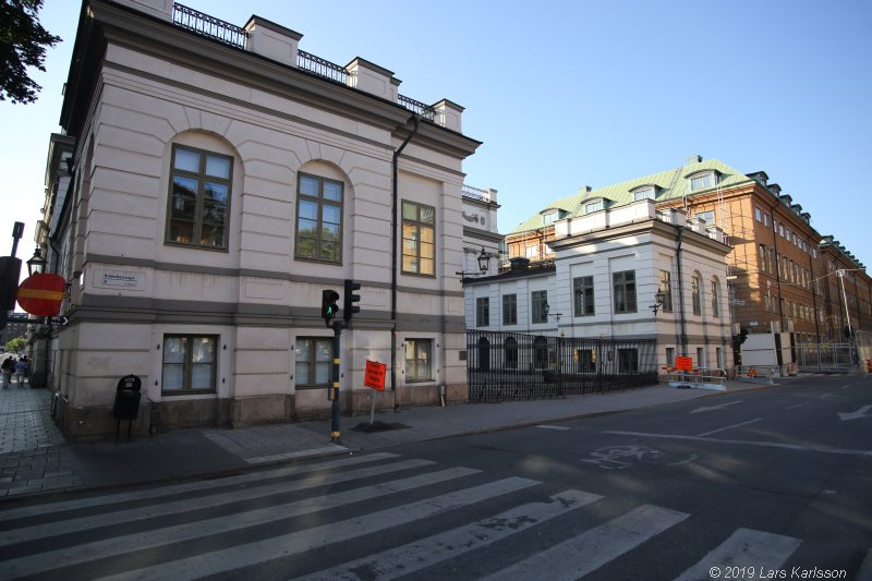 Walks along Stockholm City's harbors: Around Gamla Stan, Old Town, 2019