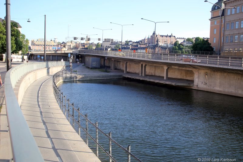 Walks along Stockholm City's harbors: Around Gamla Stan, Old Town, 2019