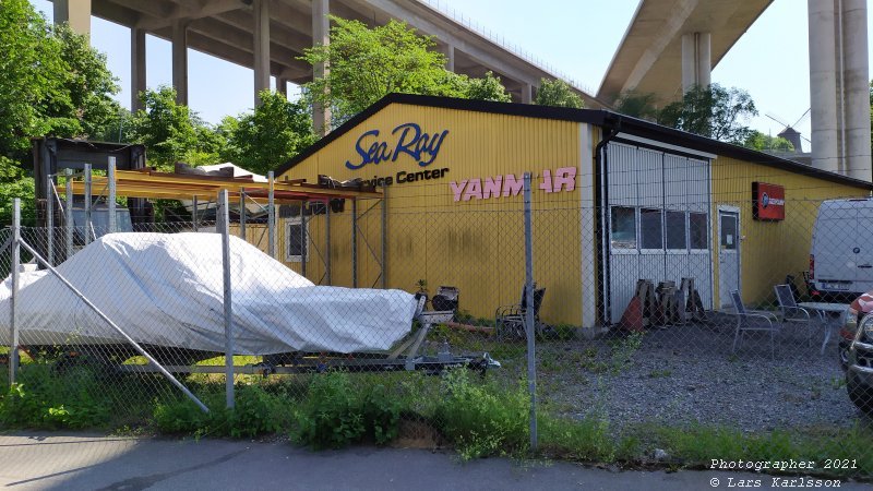 Walks along Stockholm City's harbors: Southern Hammarby lake, 2021