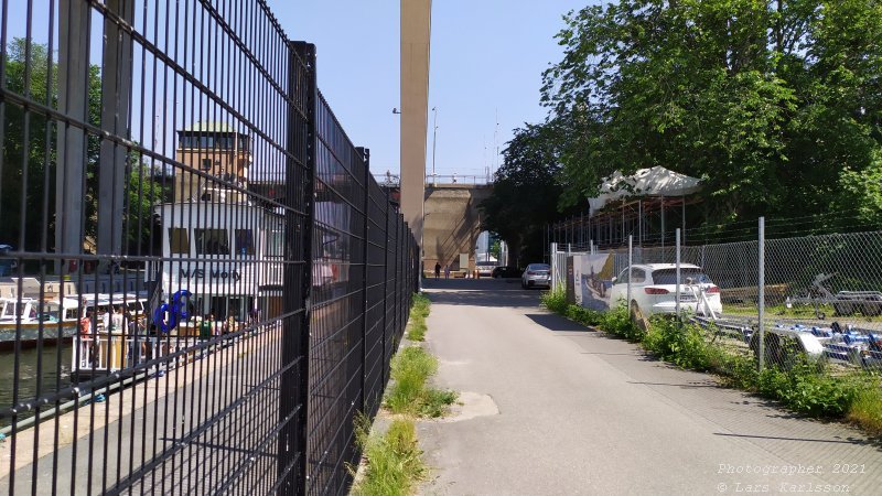 Walks along Stockholm City's harbors: Southern Hammarby lake, 2021