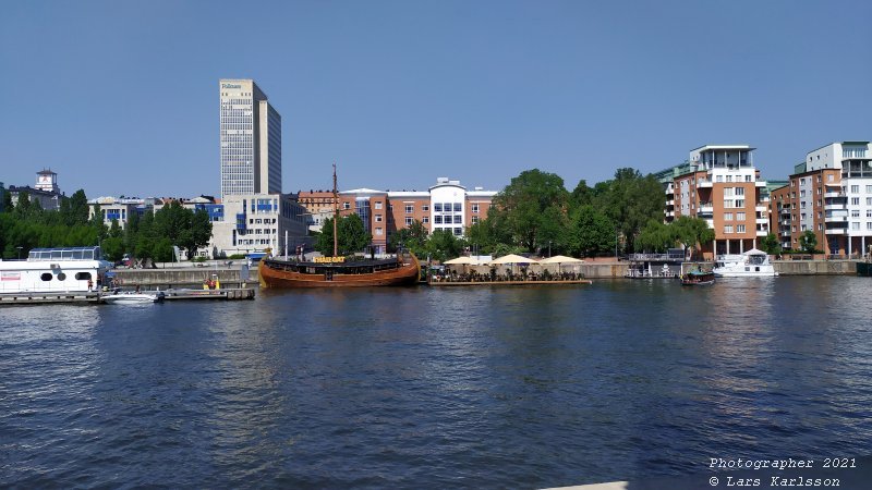 Walks along Stockholm City's harbors: Southern Hammarby lake, 2021