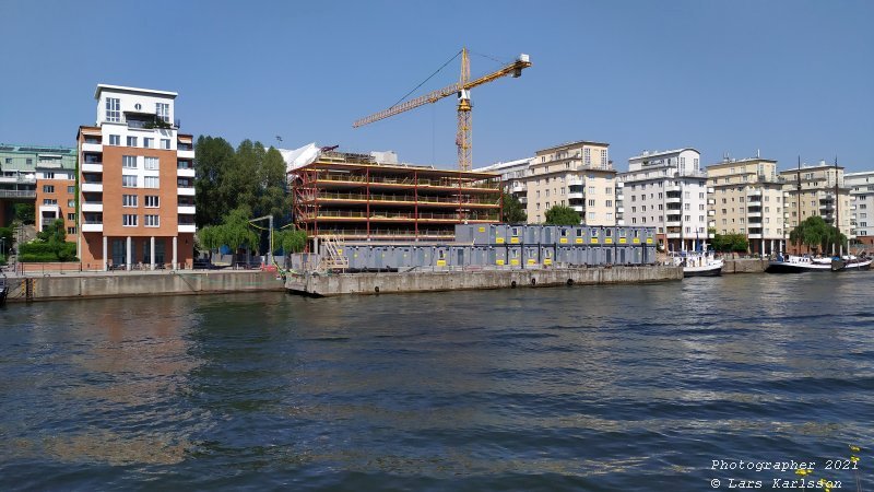 Walks along Stockholm City's harbors: Southern Hammarby lake, 2021