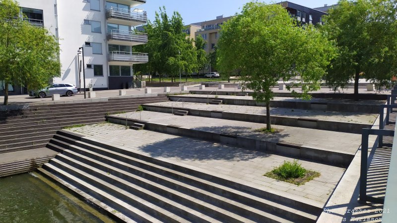 Walks along Stockholm City's harbors: Southern Hammarby lake, 2021