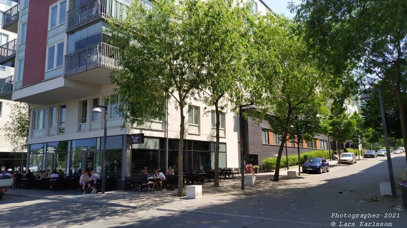 Walks along Stockholm City's harbors: Southern Hammarby lake, 2021