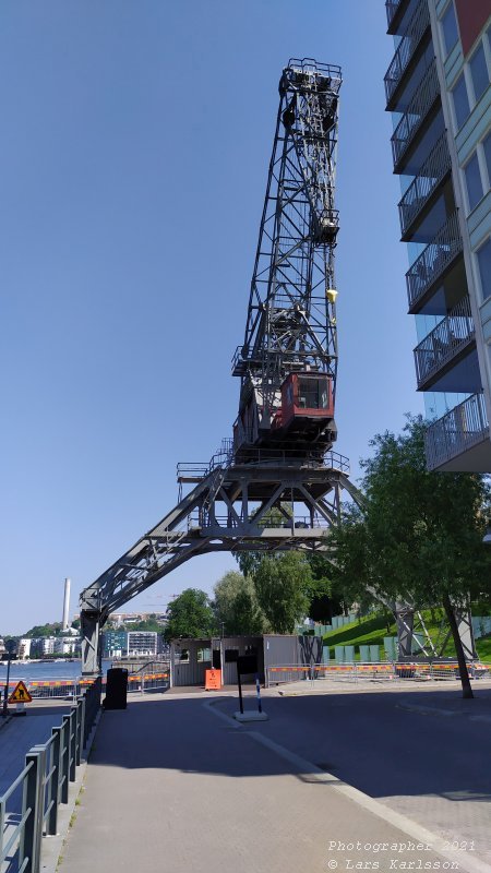 Walks along Stockholm City's harbors: Southern Hammarby lake, 2021