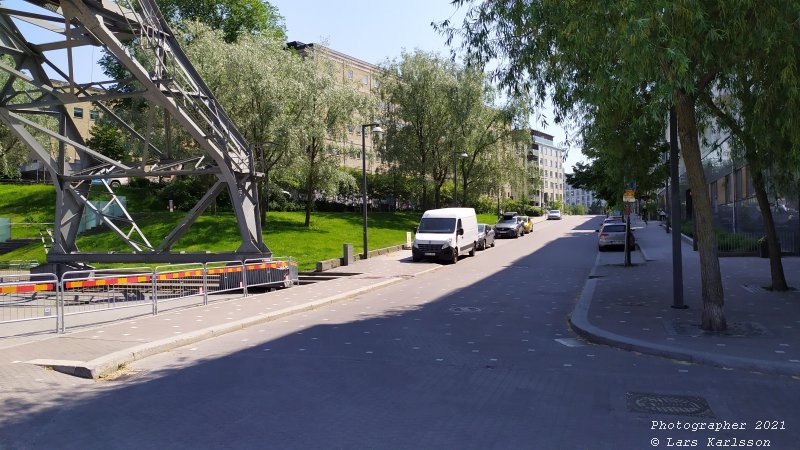 Walks along Stockholm City's harbors: Southern Hammarby lake, 2021