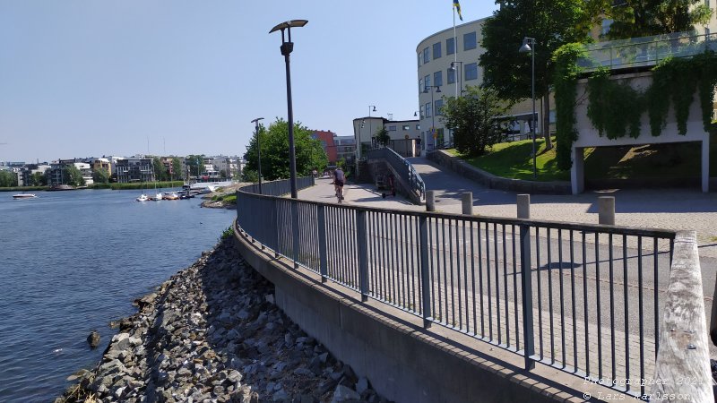 Walks along Stockholm City's harbors: Southern Hammarby lake, 2021