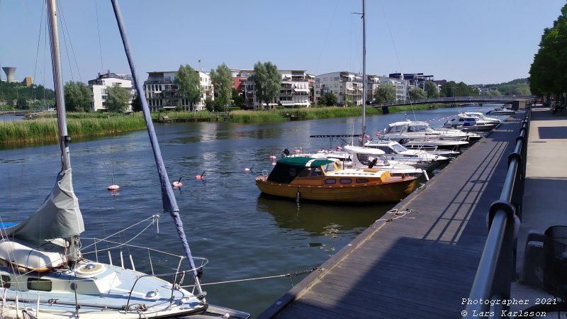 Walks along Stockholm City's harbors: Southern Hammarby lake, 2021