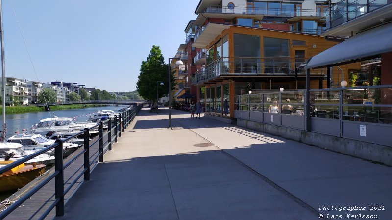 Walks along Stockholm City's harbors: Southern Hammarby lake, 2021