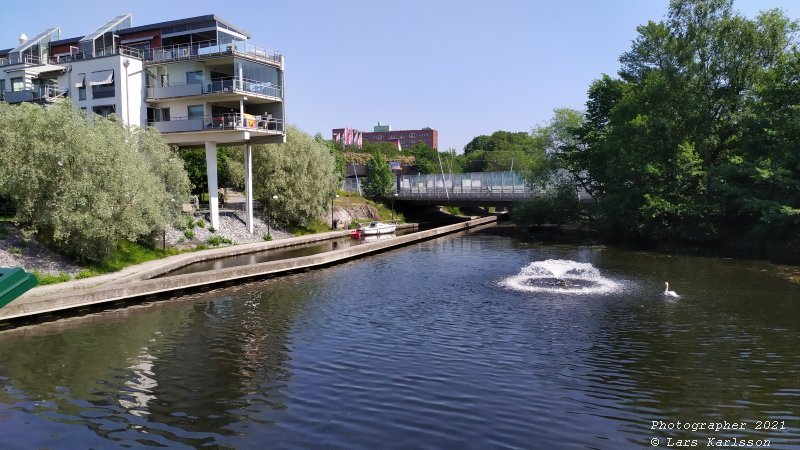 Walks along Stockholm City's harbors: Southern Hammarby lake, 2021