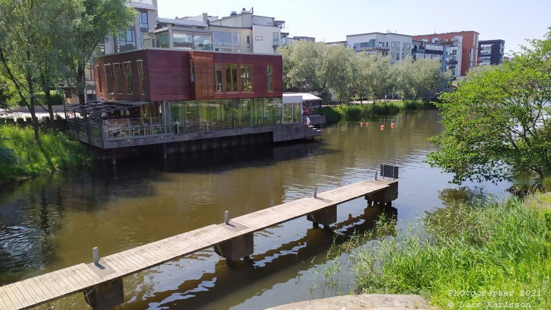 Walks along Stockholm City's harbors: Southern Hammarby lake, 2021