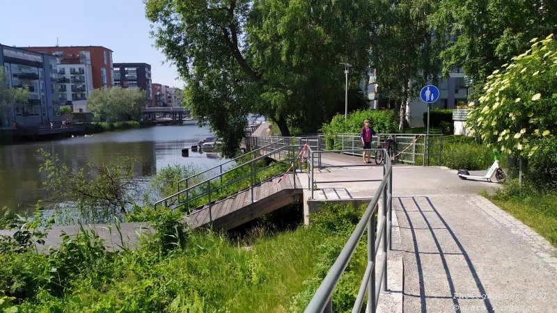 Walks along Stockholm City's harbors: Southern Hammarby lake, 2021