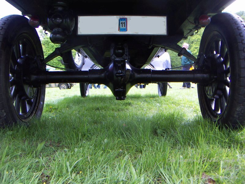 1919 years Ford model T truck, rear axle