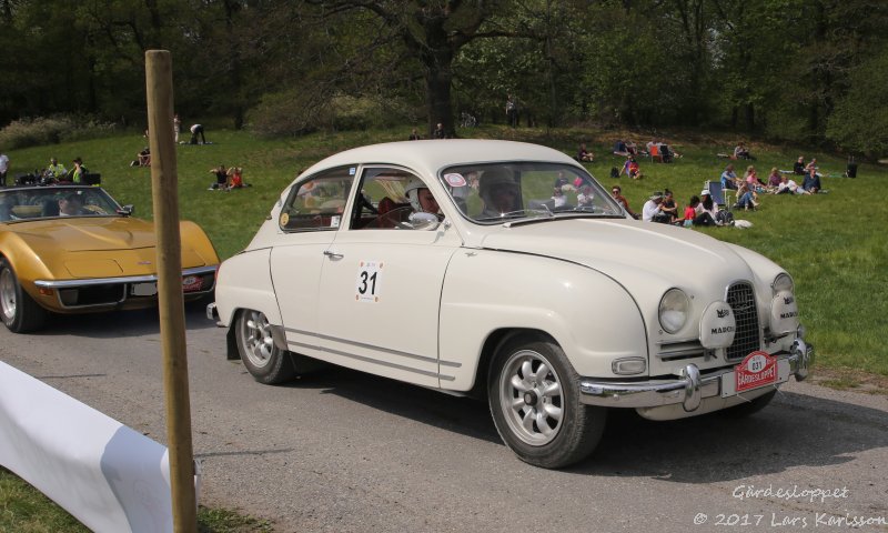 Swedish SAAB, two stroke engine, from 1960s