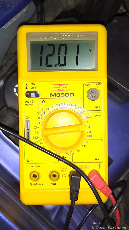 Battery cureent leak, Chrysler Crossfire