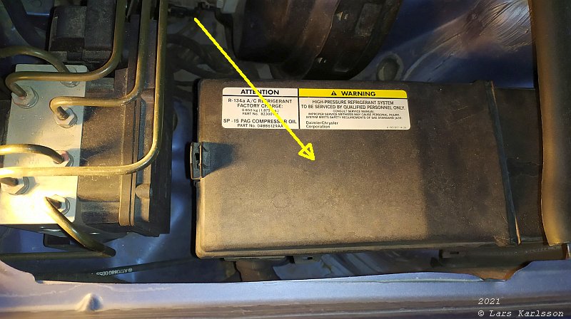 Battery cureent leak, Chrysler Crossfire