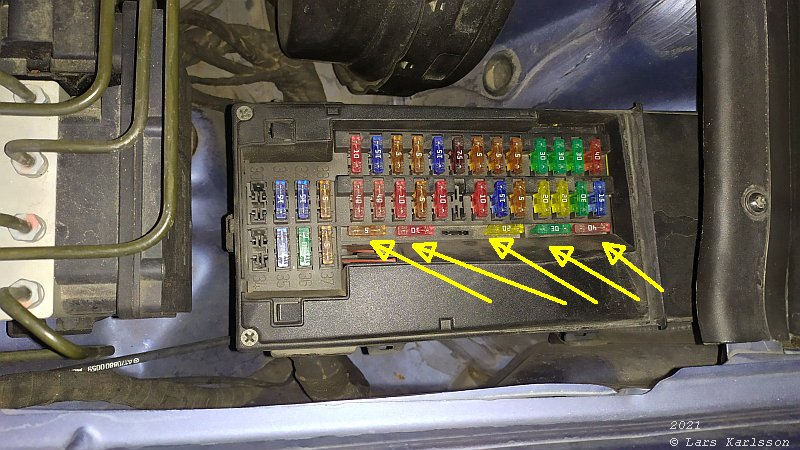 Battery cureent leak, Chrysler Crossfire