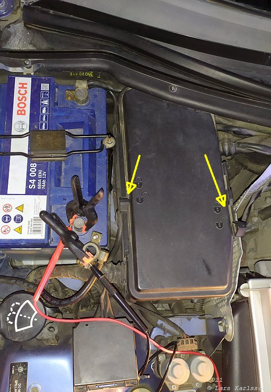 Battery cureent leak, Chrysler Crossfire