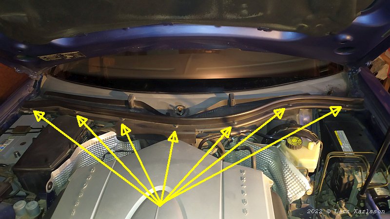 Battery cureent leak, Chrysler Crossfire