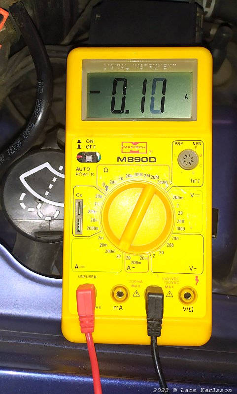 Battery cureent leak, Chrysler Crossfire