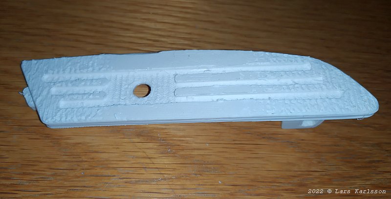 Chrysler Crossfire: Turn signal light adapter, 3D-print