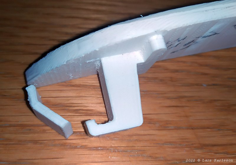 Chrysler Crossfire: Turn signal light adapter, 3D-print